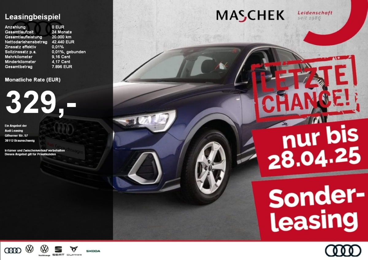 Audi Q3 Sportback S line 40 TFSI quat R Ambiente