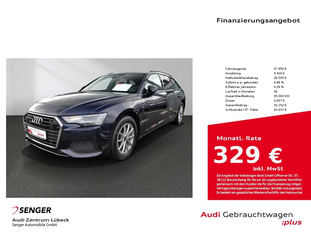 A6 Avant 40 TDI S tronic Navi Leder PDC SHZ 