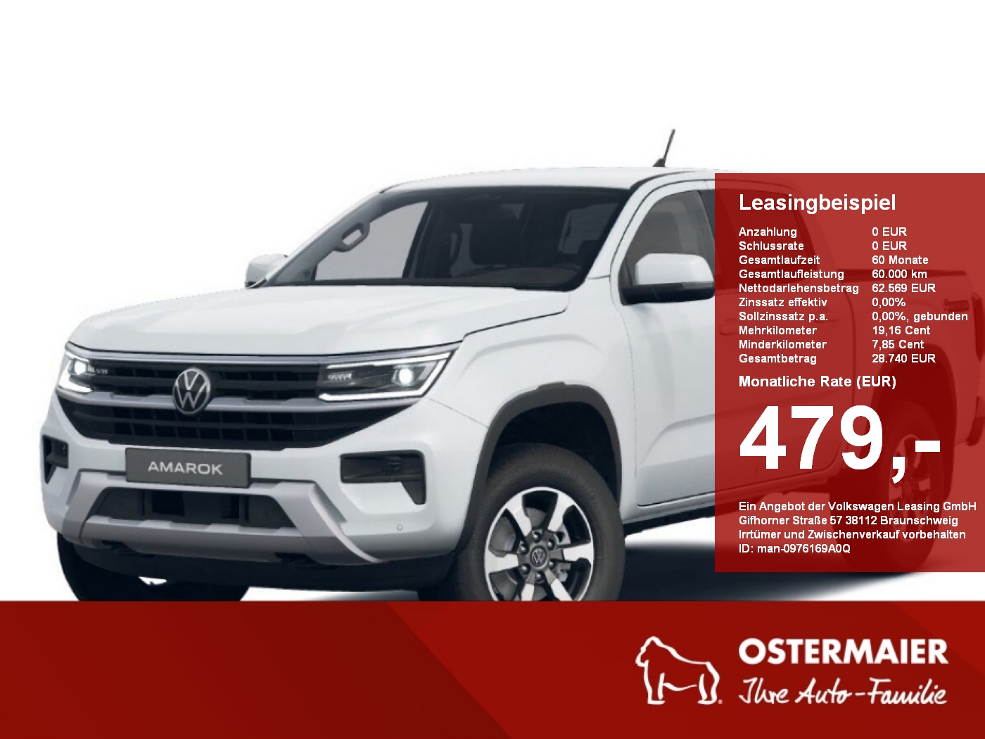 Amarok Style DC 3.0TDI 241PS Automatik 4Motion 5J-GARANTIE,AHK,NAVI,IQ-LIGHT,KEYLESS