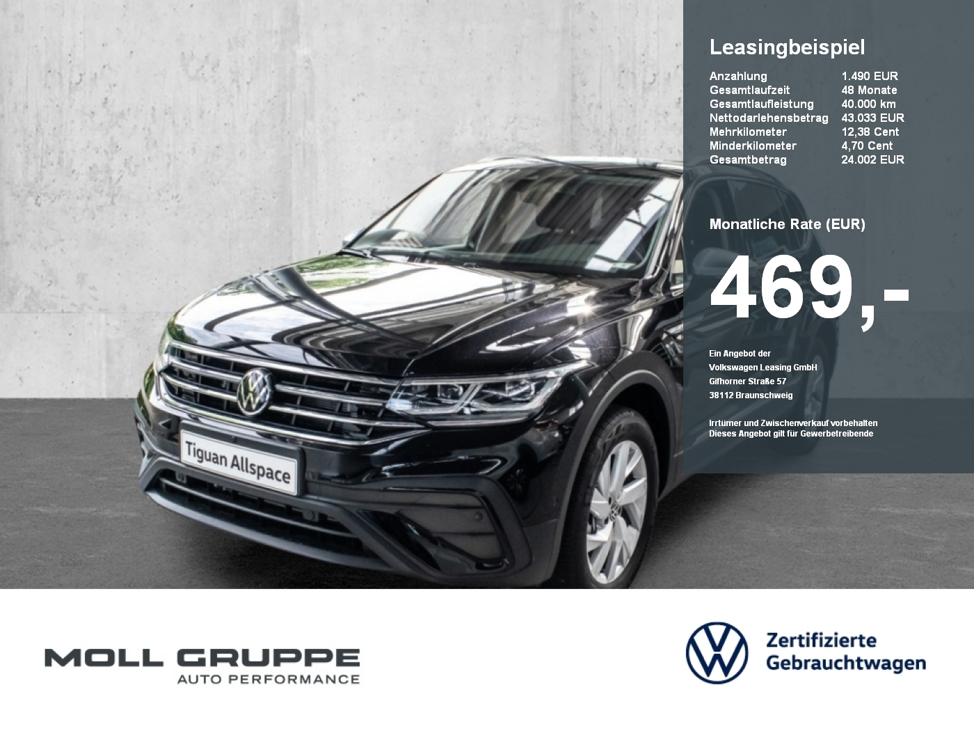 Volkswagen Tiguan 2.0 l TDI Allspace Life