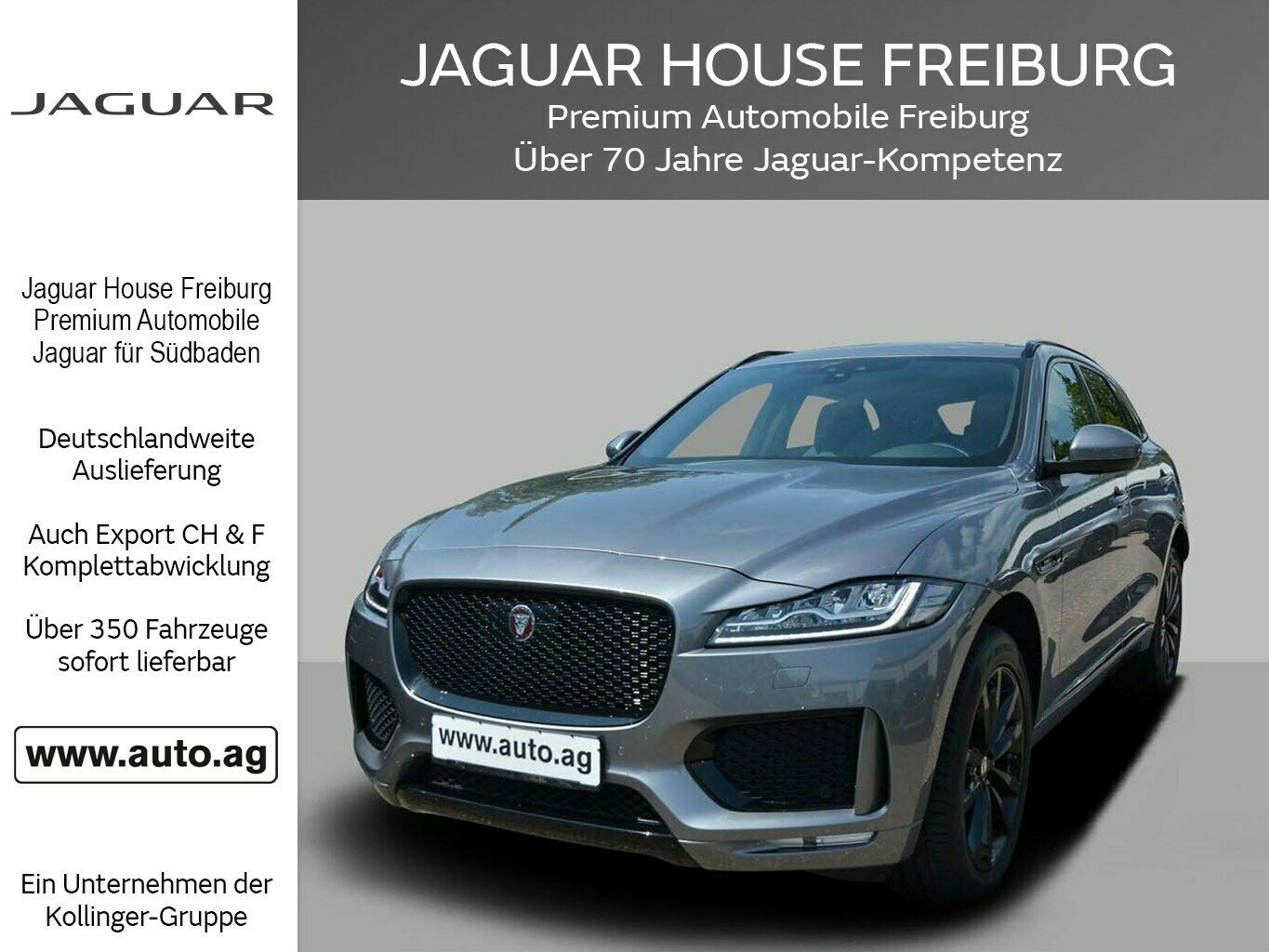 Jaguar F-Pace 20D AWD CHEQ FLAG APPROVED