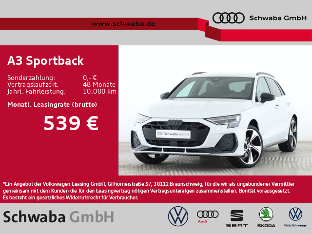 Audi A3 Sportback S line 35 TFSI HdUp