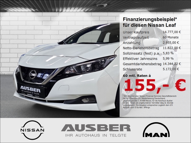 Nissan Leaf Acenta 40kWh AppleCarplay