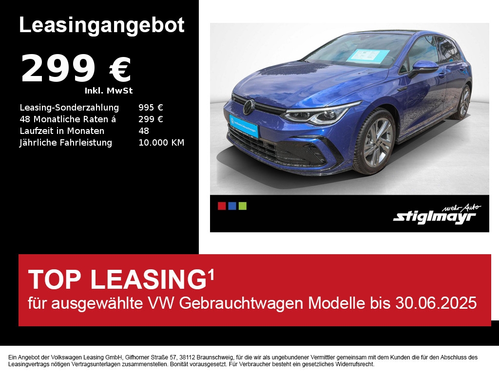Golf VIII R-line 1.5 eTSI DSG HARMAN-KARDON+LED