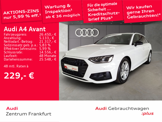 Audi A4 Avant 30 TDI advanced VC