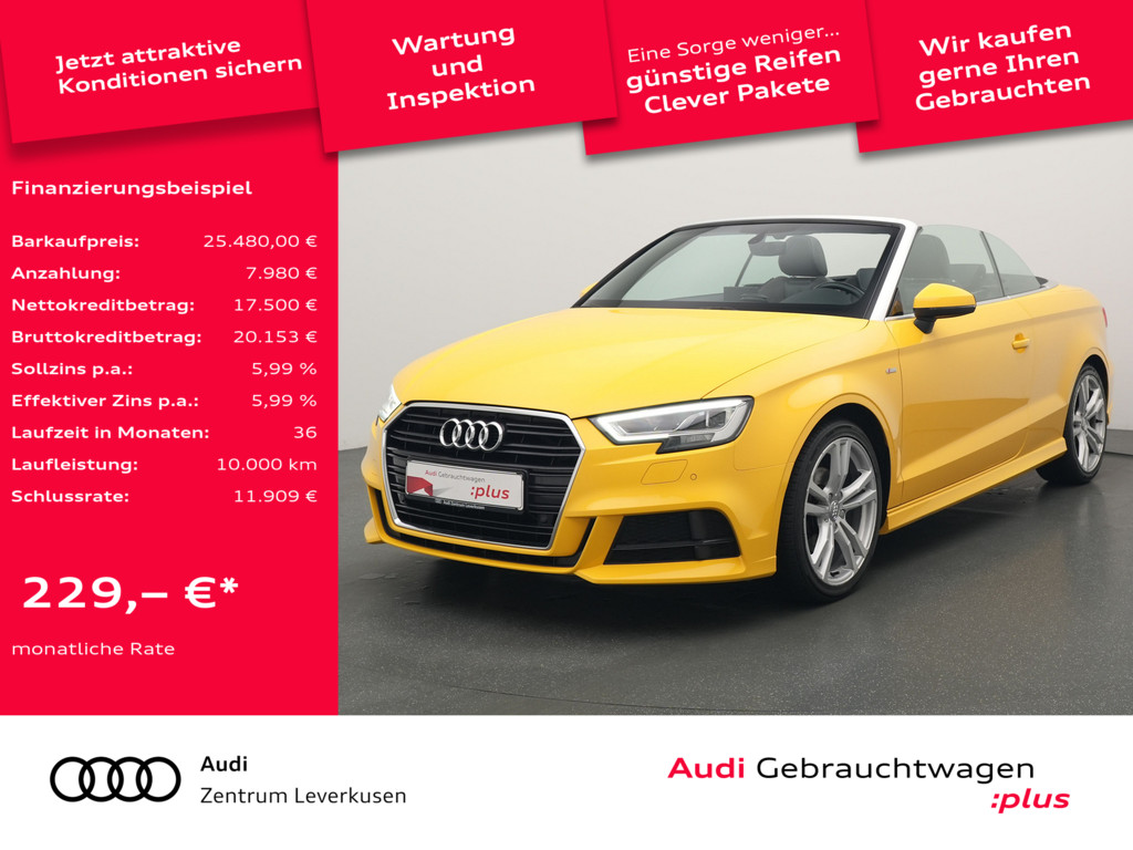 Audi A3 Cabrio S line