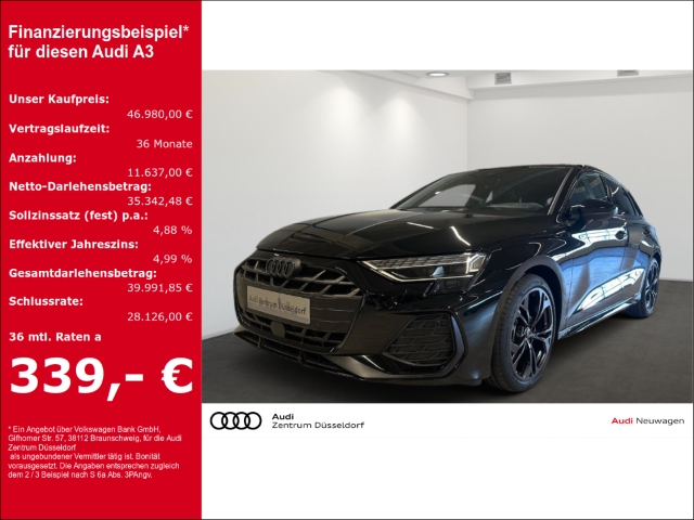 A3 Sportback TDI S-Line Business Aktionsfahrzeug