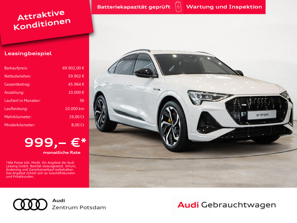 e-tron Sportback S line 55 quattro