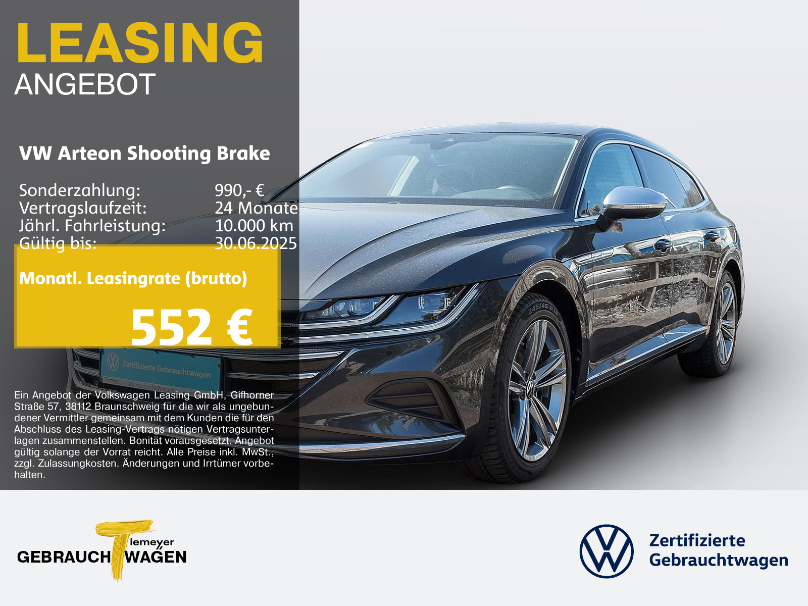 Arteon Shooting Brake 2.0 TDI DSG ELEGANCE LM19