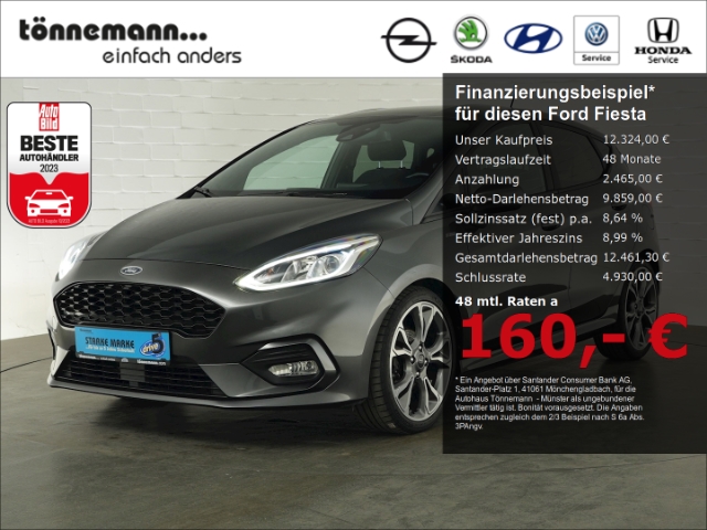 Ford Fiesta ECOBOOST ST-LINE SITZ