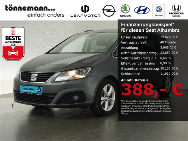 Alhambra XCELLENCE DSG+NAVI+RÜCKFAHRKAMERA+7-SITZER+BI-XENON