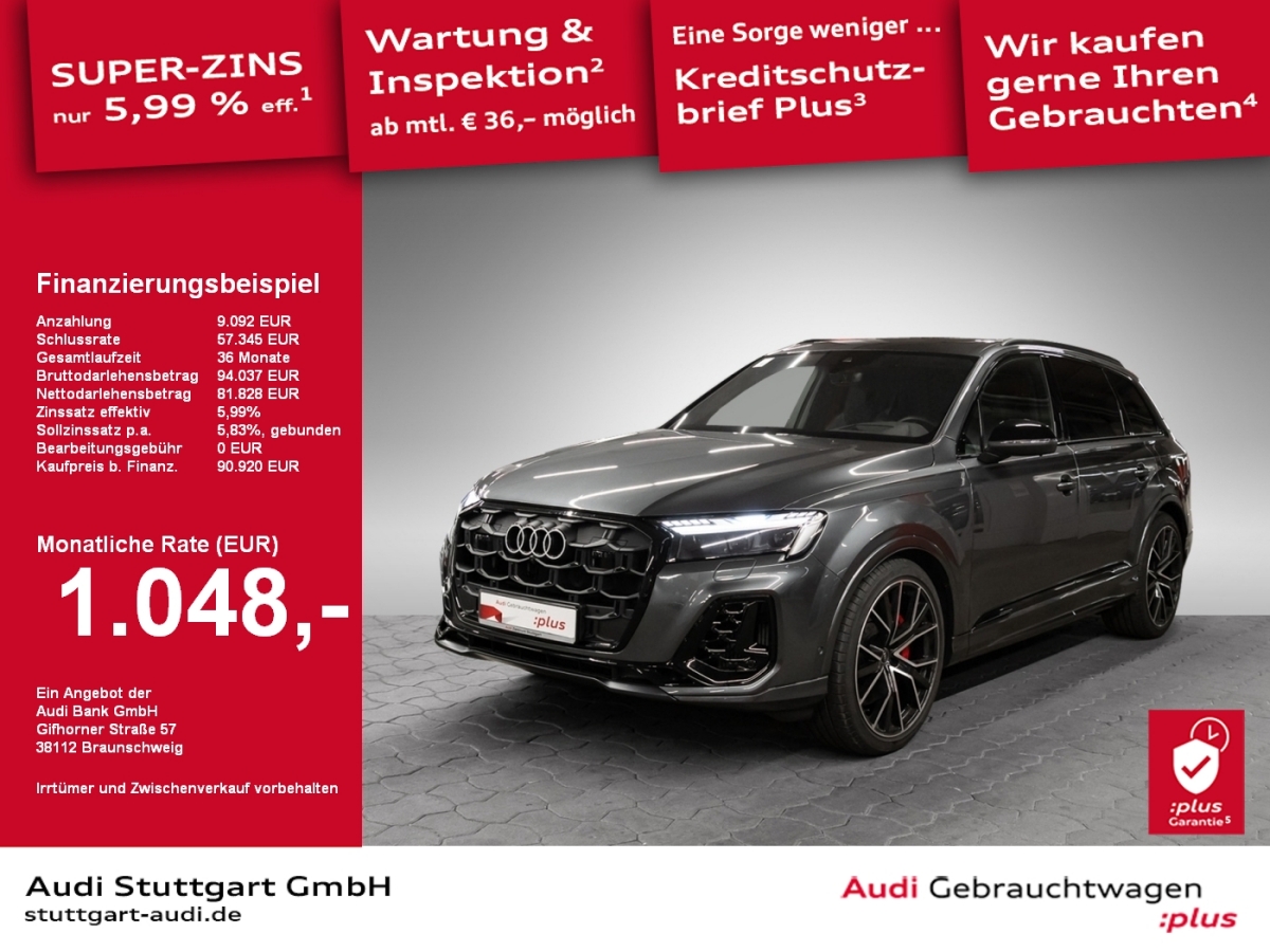Audi Q7 S line 60 TFSI e quattro