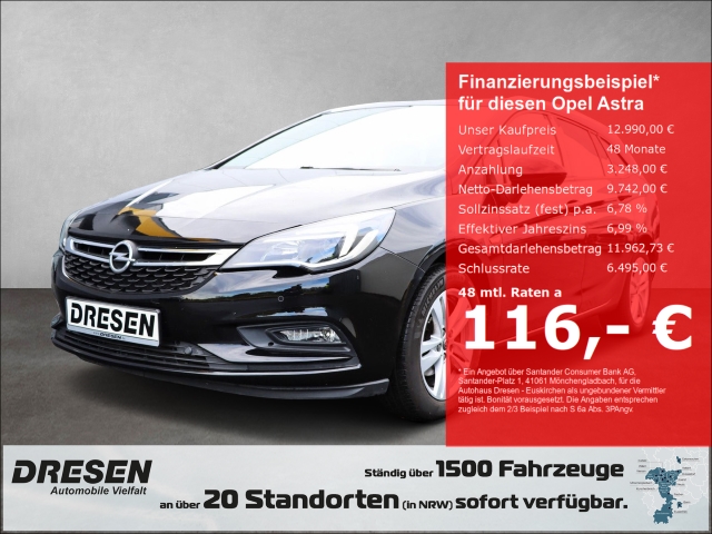 Opel Astra 1.4 K Sports Tourer Turbo Active