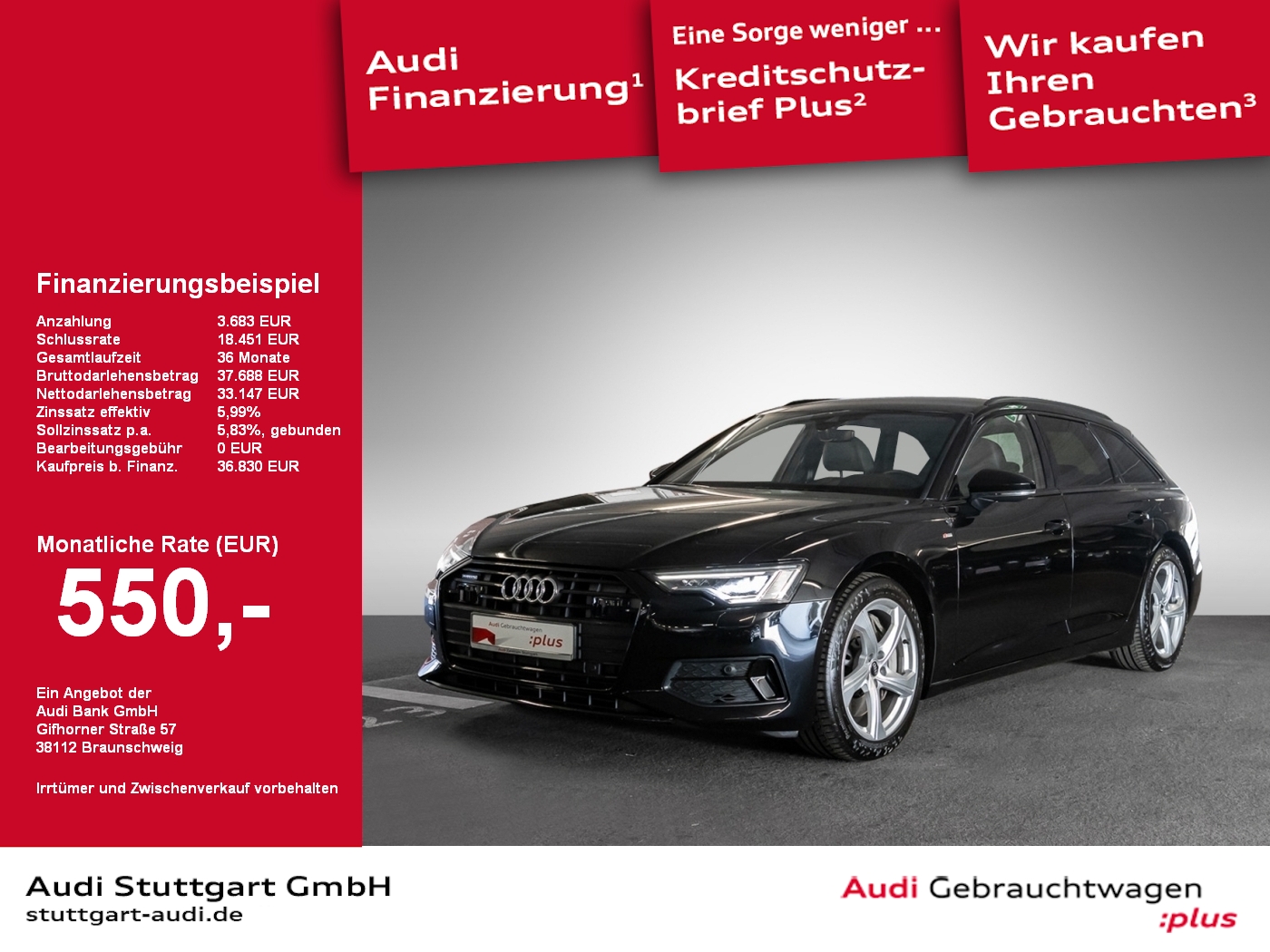 Audi A6 Avant sport 50 TFSI e qu