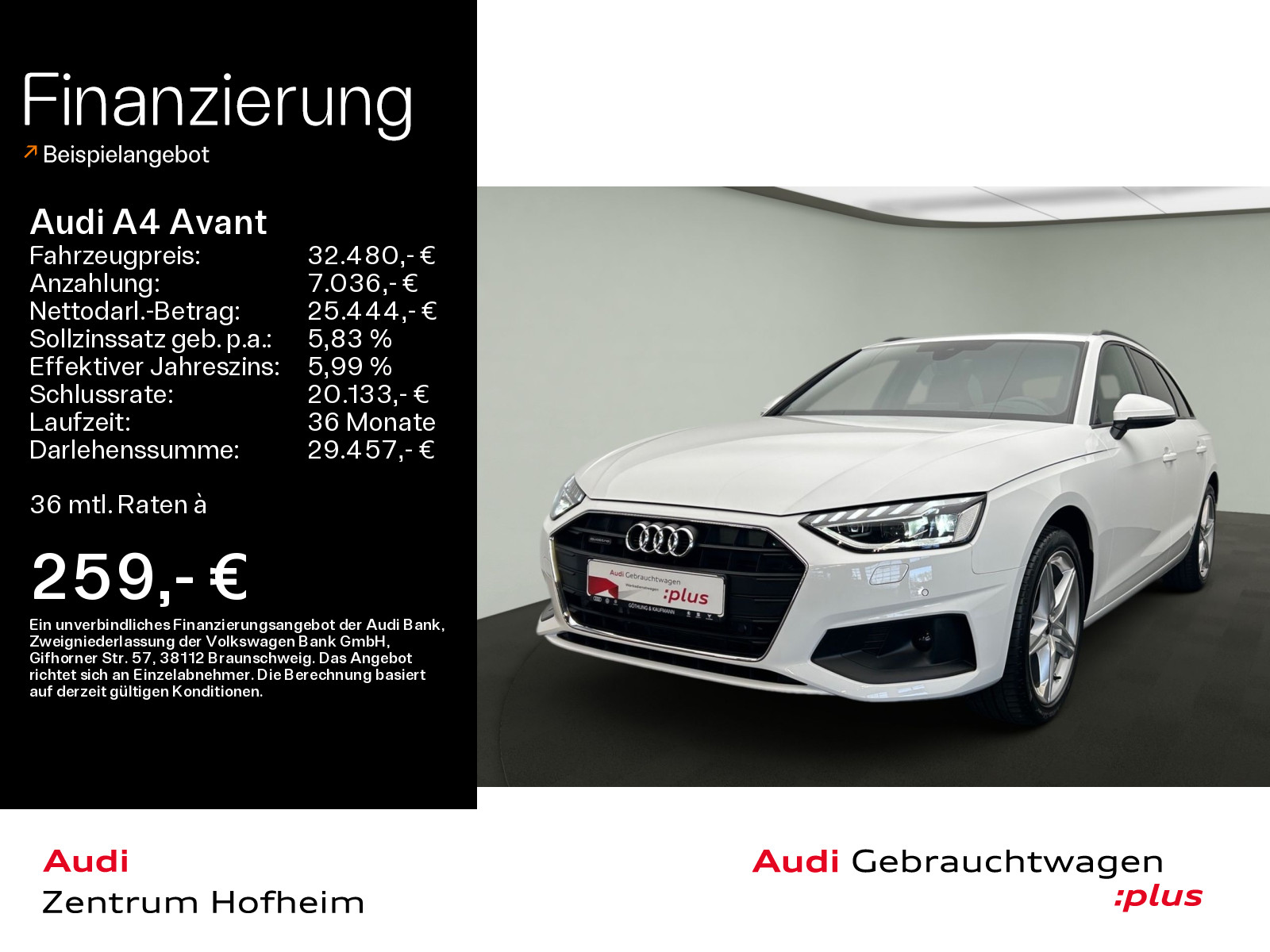 A4 Avant 40 TDI qu S line S tro*HUD*S-Sitze*Matrix*Navi+*MFL*SHZ*