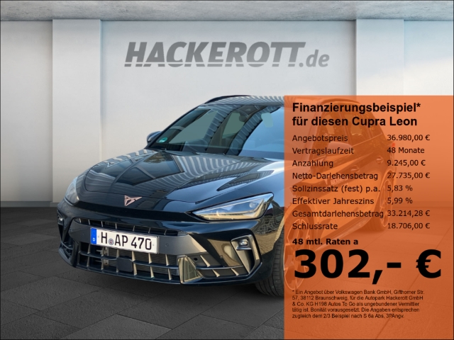 CUPRA Leon 1.5 Sportstourer eTSI ETSI