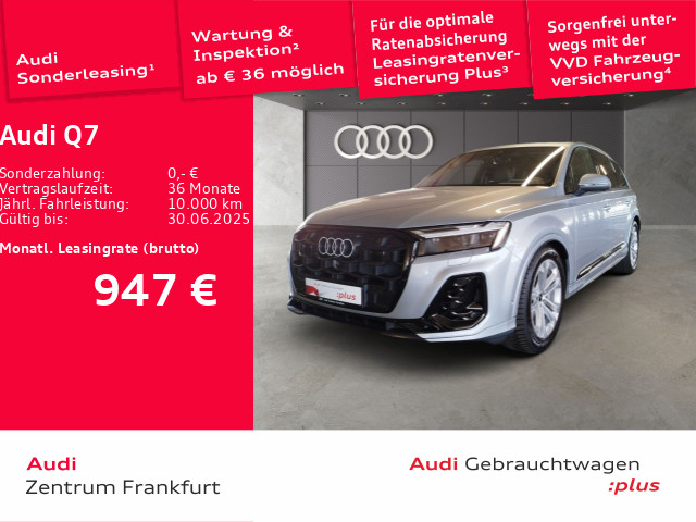 Q7 55 TFSI e quattro tiptronic S line MatrixLED Luft HuD AHK 360°