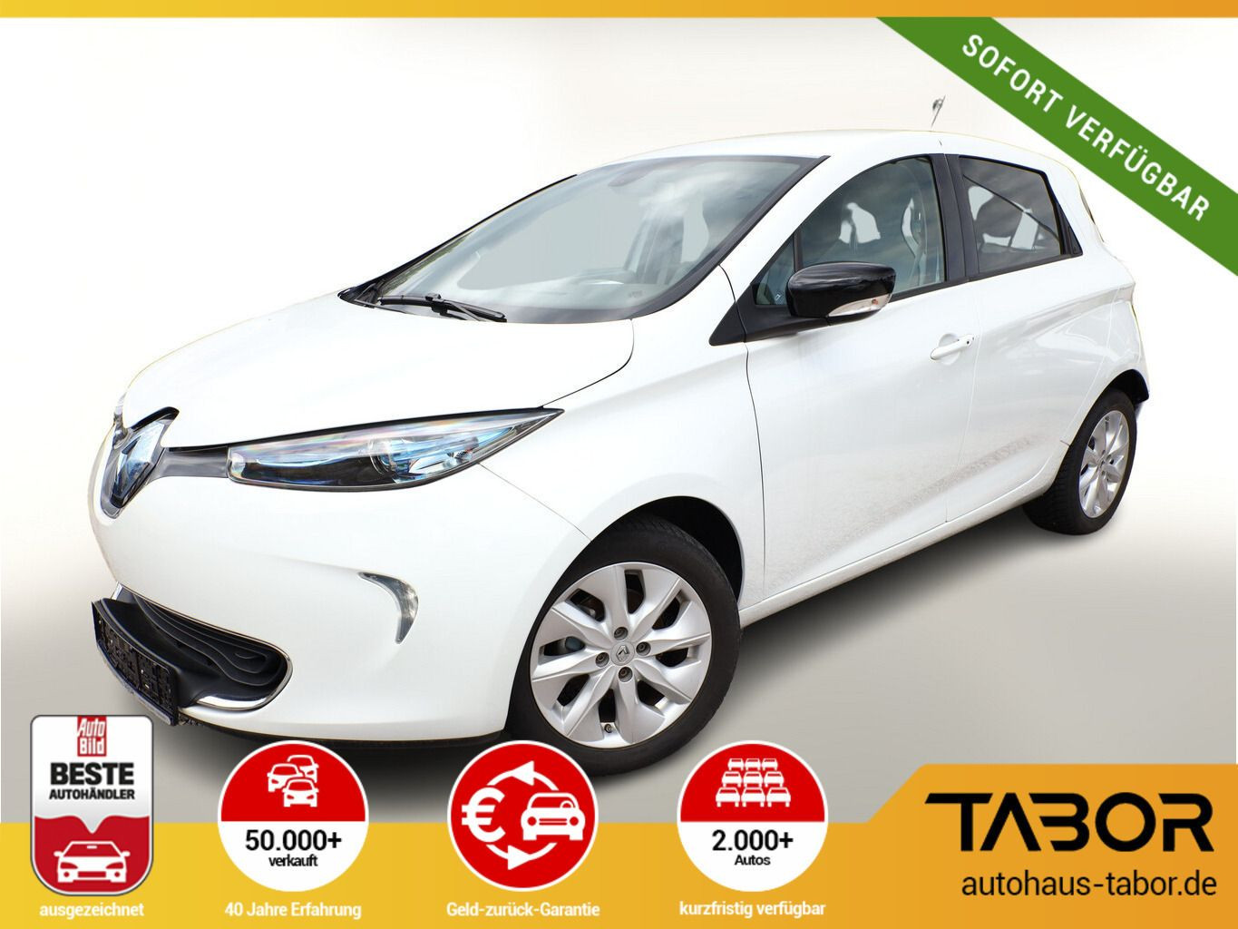 Renault ZOE R2en Miet-Bat