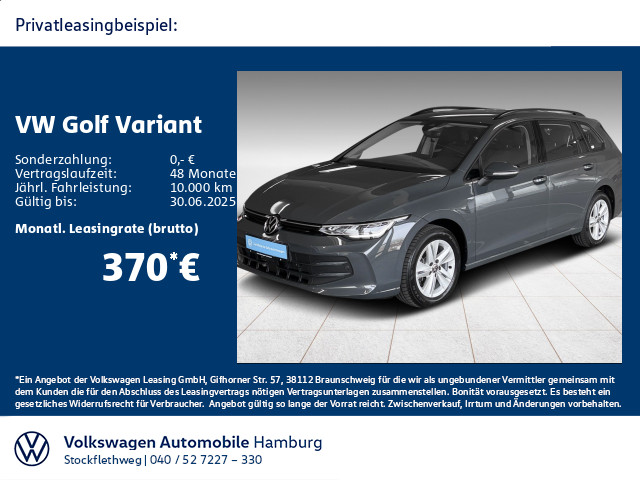Golf VIII Variant 2.0 TDI Life DSG AHK CarPlay