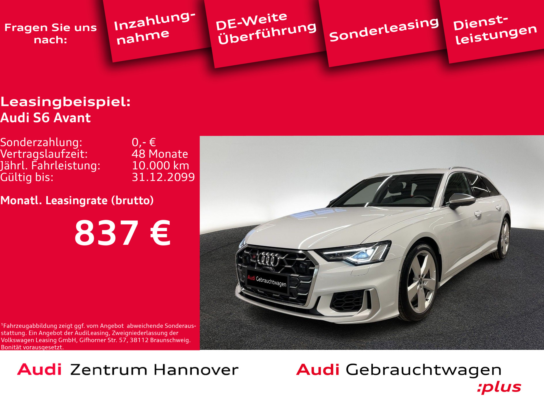 S6 Avant 3.0 TDI quattro ACC Kamera Phone Box Navi LED