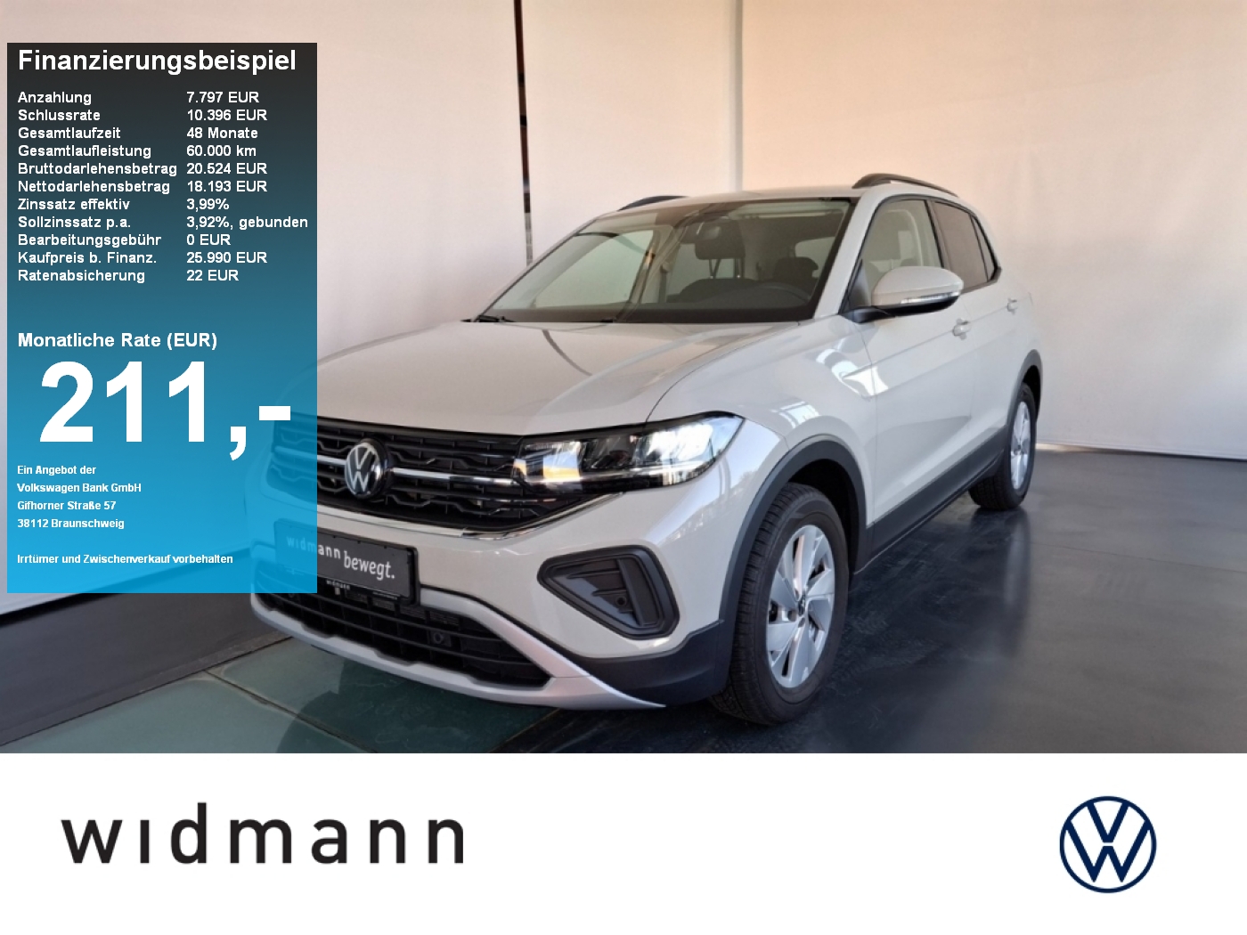 Volkswagen T-Cross 1.0 TSI 110