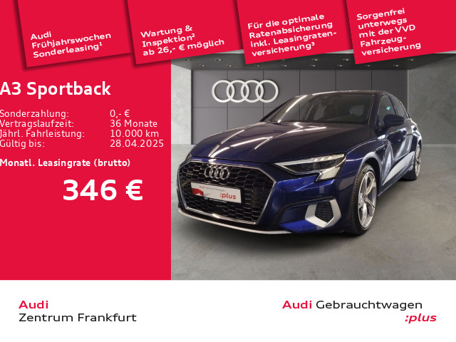 Audi A3 Sportback 40 TDI quattro advanced