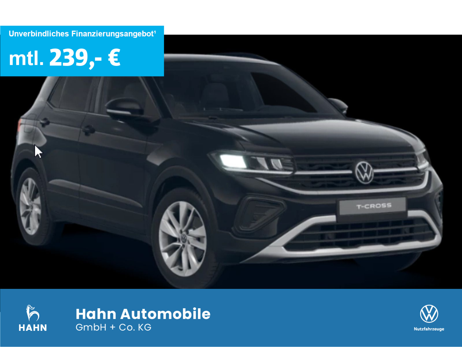 T-Cross Goal 1.0 l TSI 116 PS AHK Navi