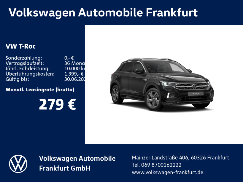 Volkswagen T-Roc 1.0 l TSI R-Line OPF )