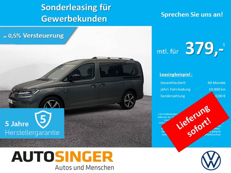 Volkswagen Caddy Maxi GOAL eHybrid 7-S 2-ZON