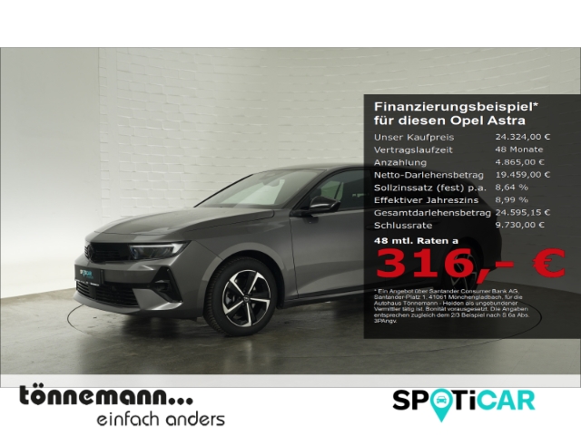 Astra L ST GS+LED+NAVI+360 GRAD KAMERA+SITZ-/LENKRADHEIZUNG+AGR SITZ+KEYLESS+SPORTSITZE