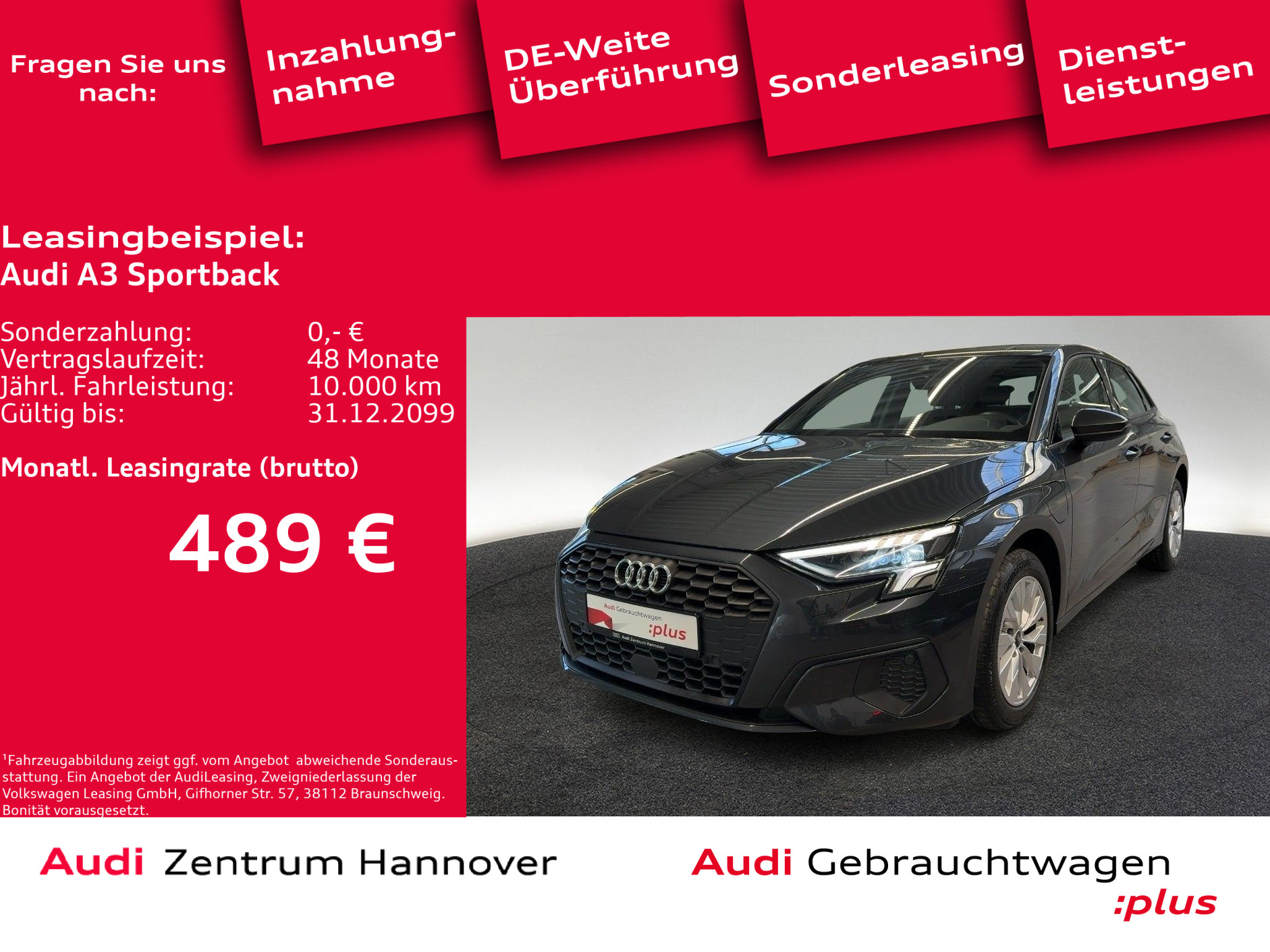 Audi A3 Sportback 40 TFSI