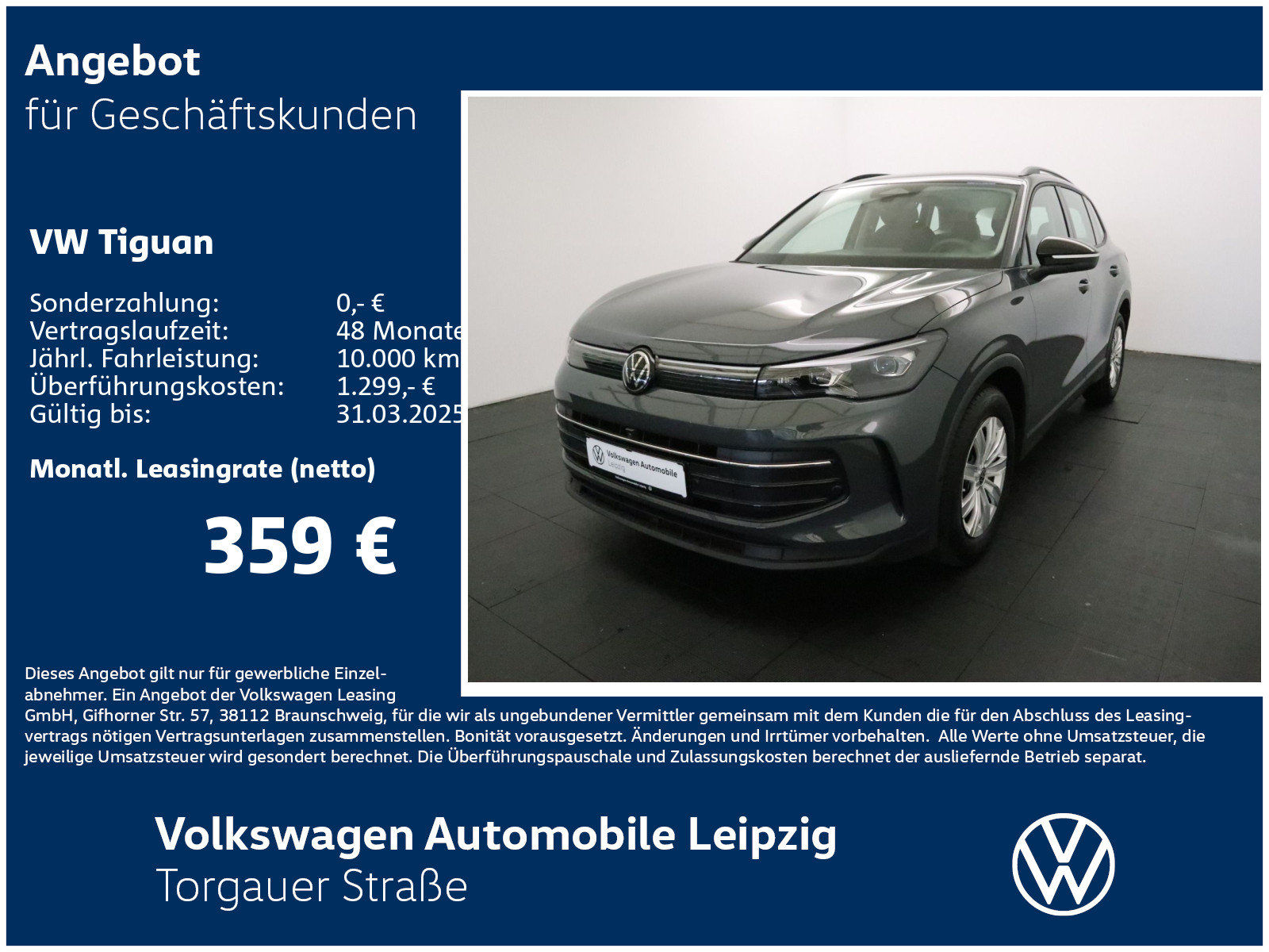 Tiguan GOAL 1.5 l eTSI 96 kW DSG*IQ.LIGHT