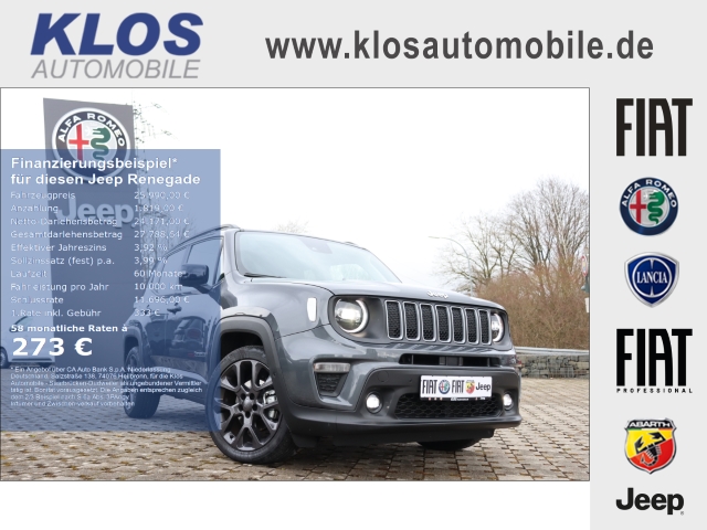 Jeep Renegade 1.5 S-EDITION e-HYBRID GSE T4 48V 130PS 4x2