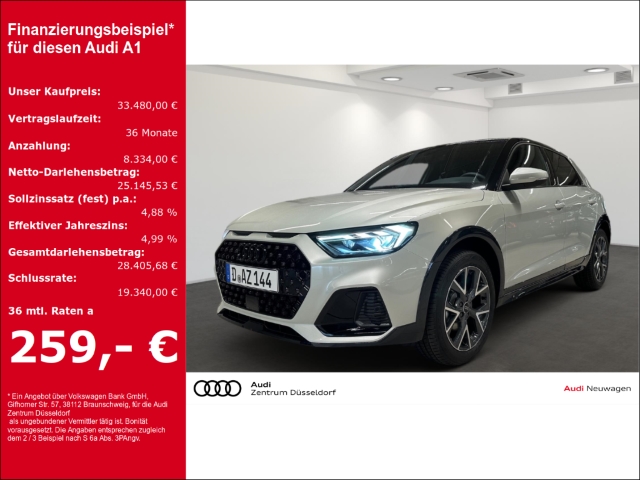 A1 allstreet 30 TFSI S-Line 1forAll