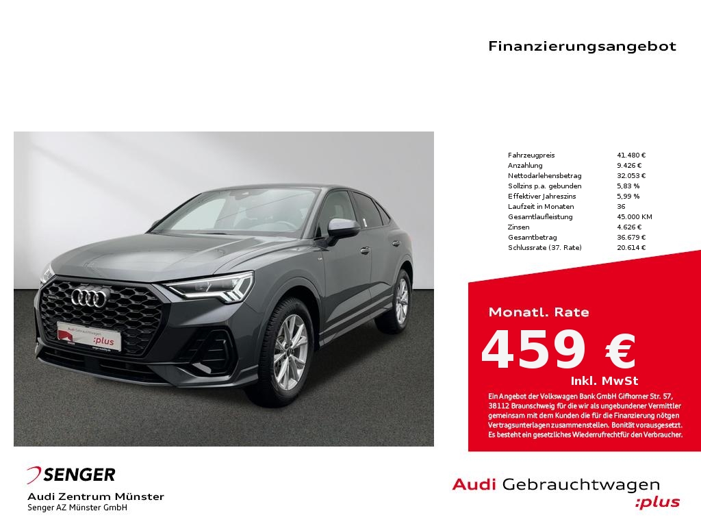 Audi Q3 Sportback 40 TDI quattro S line