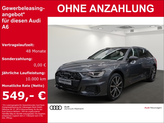 A6 Avant 40 TDI S linePanodach Navi Leder digitales Cockpit Soundsystem B & O 360 Kamera