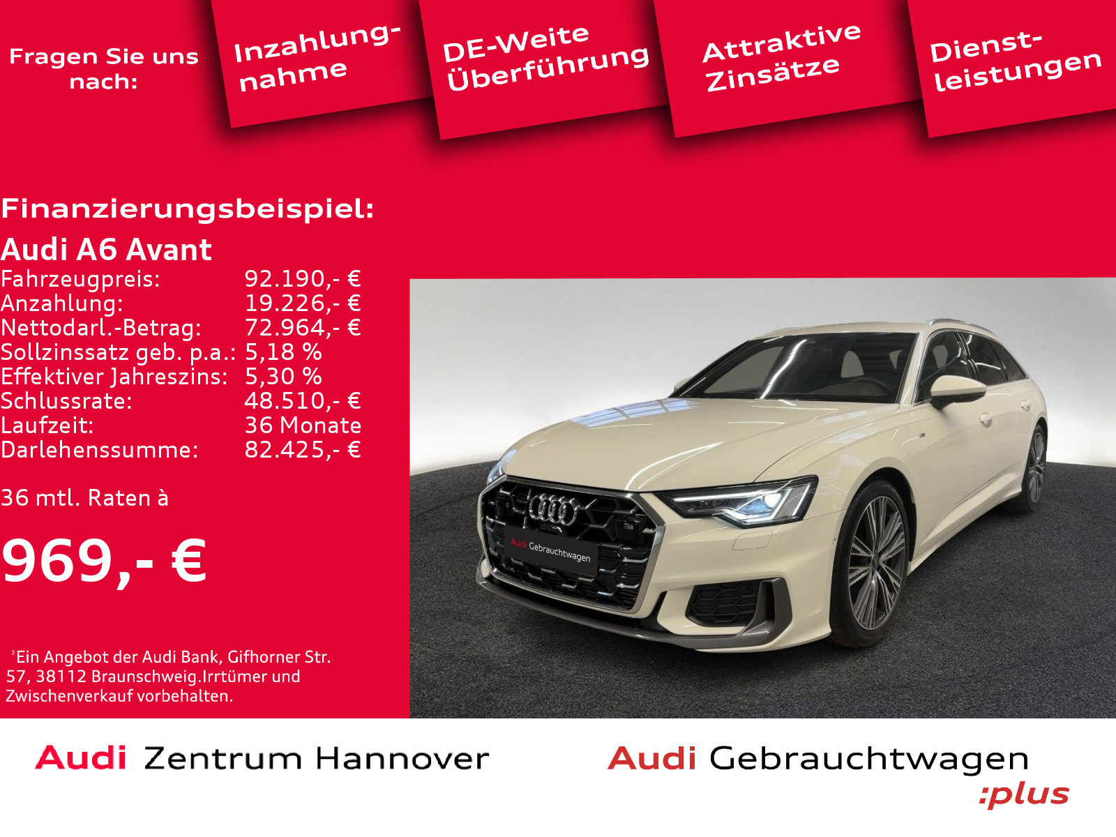 A6 Avant S line 55 TFSI quattro S tronic