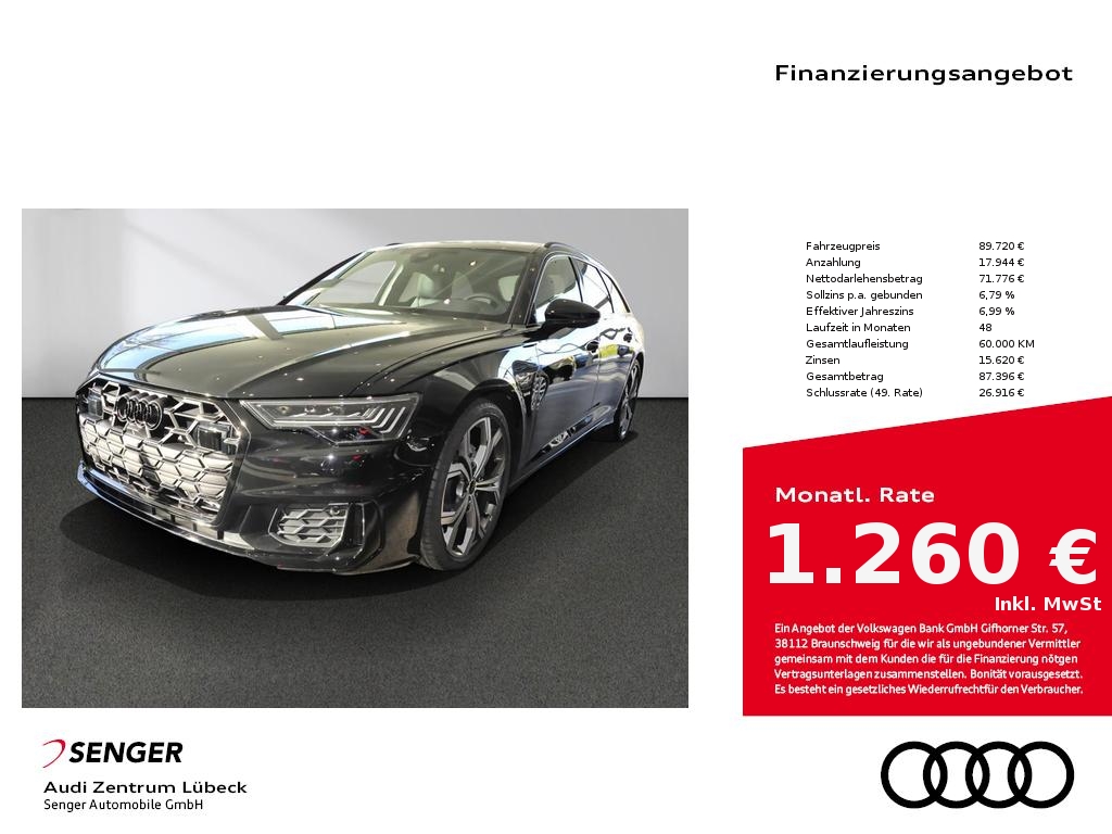 A6 Avant S line 40 TDI quattro Panorama Matrix 