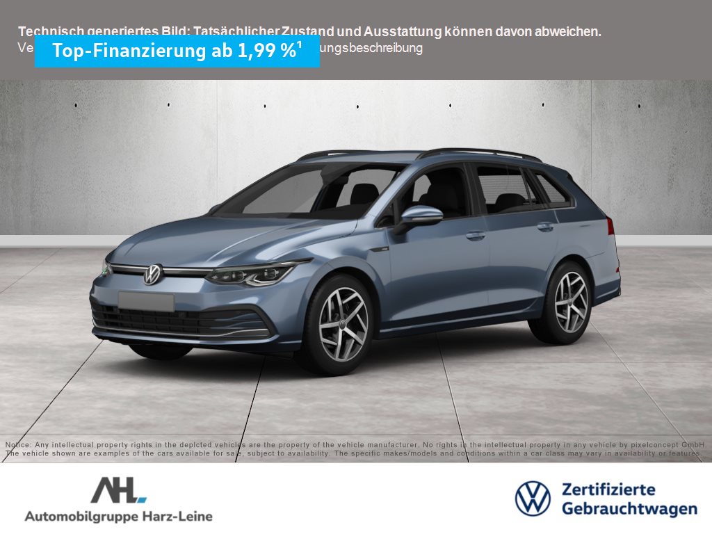 Golf Variant VIII 2.0 TDI Goal DSG Matrix AHK ACC Navi 360° SHZ
