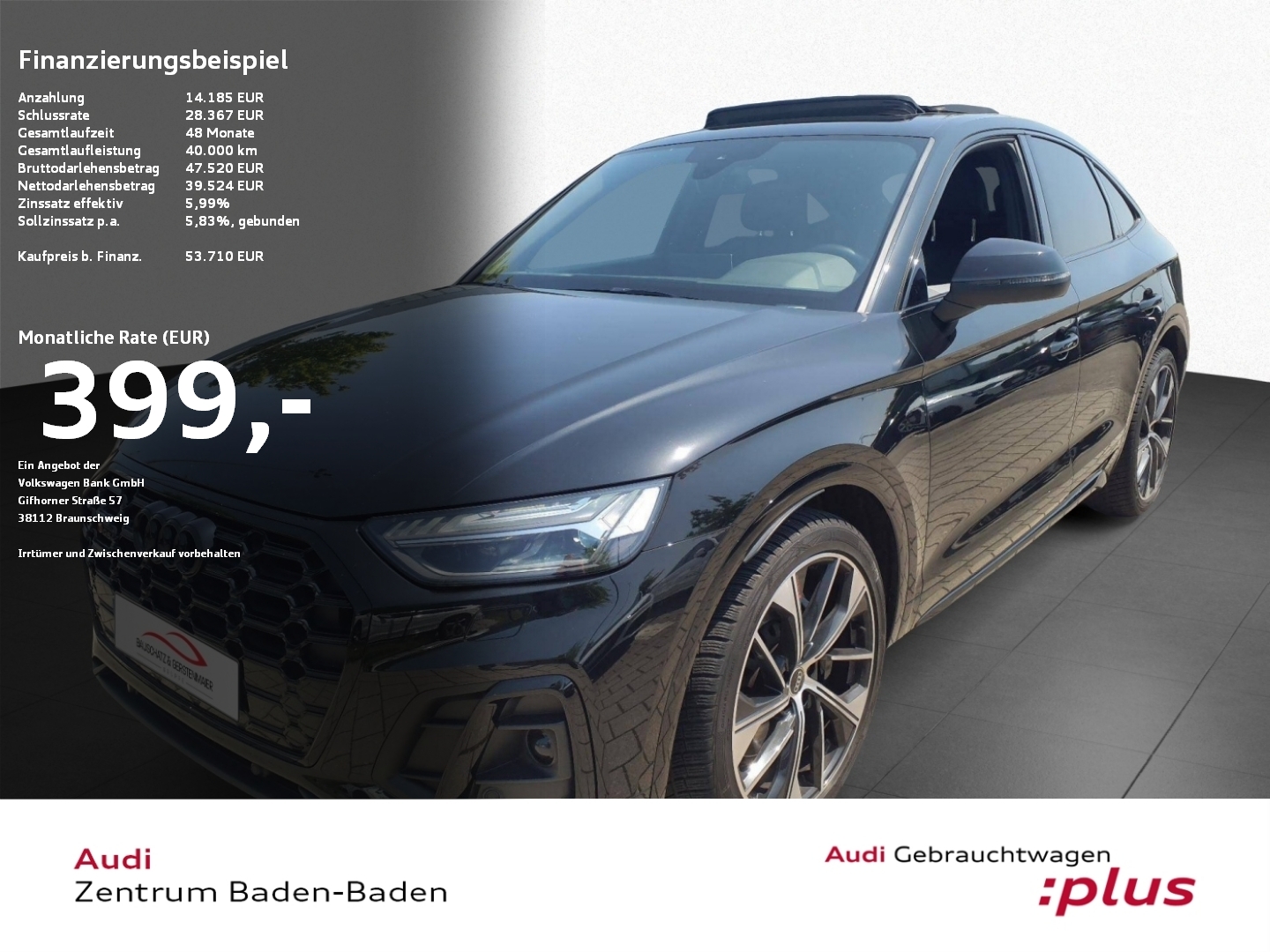 SQ5 Sportback 3.0 TDI quattro PANO*MATRIX*OPTIK