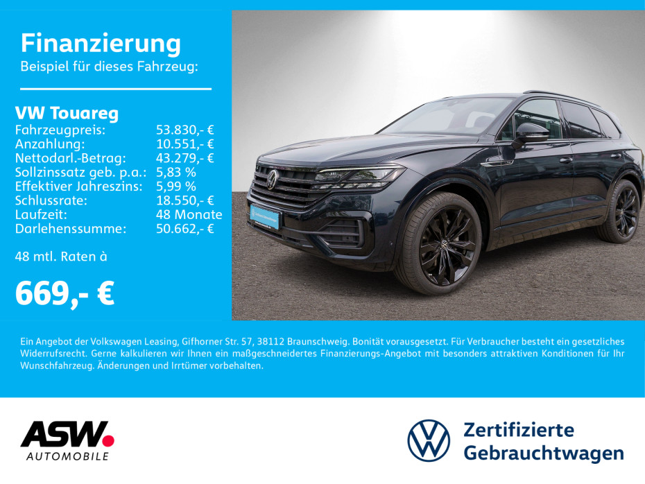 Touareg Atmosphere 3.0 TDI 4M Tiptr HUD PANO AHK