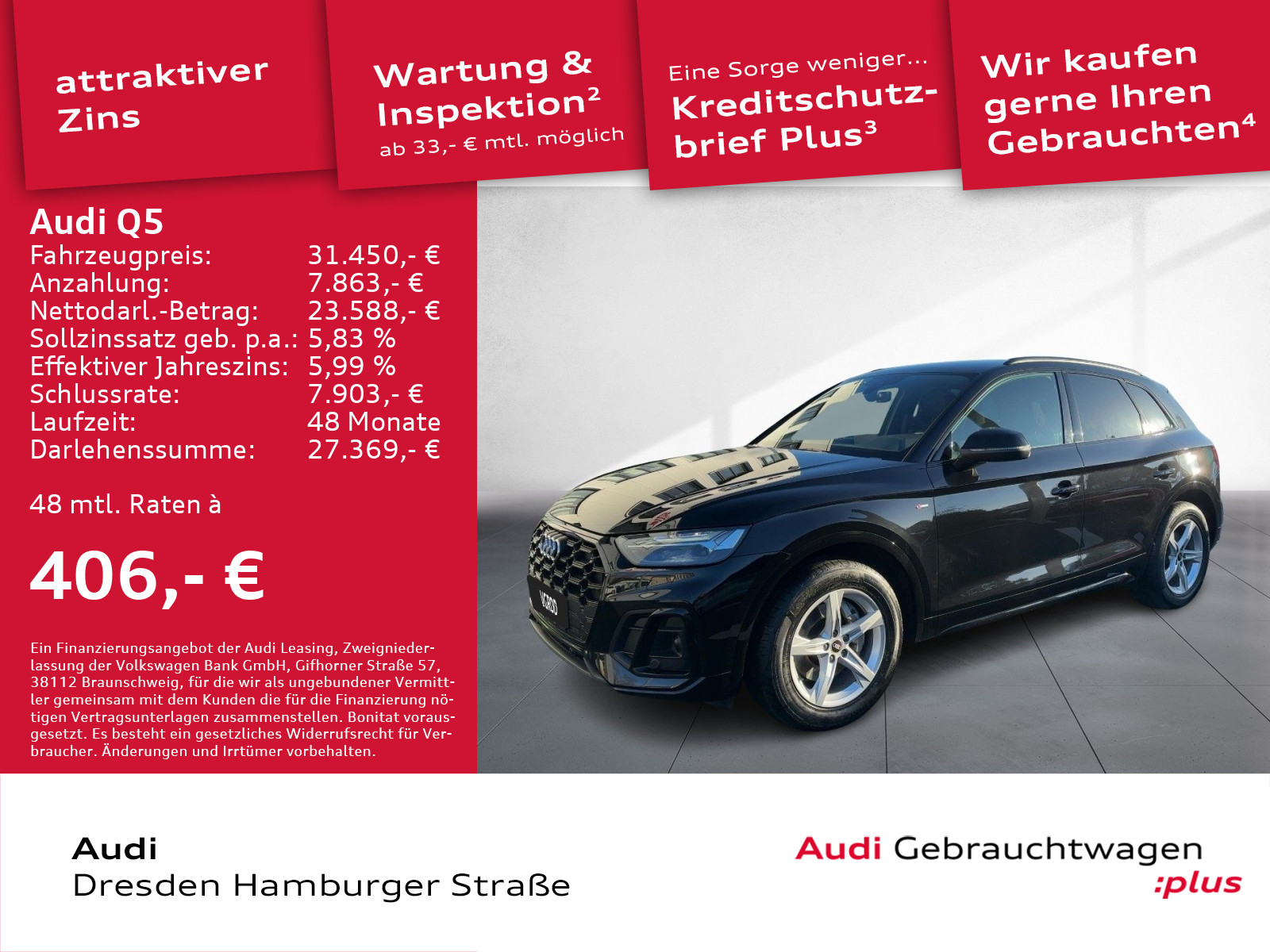 Q5 35TDI S line Matrix Navi AHZV virtual cockpit