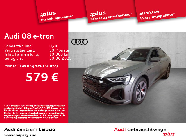 Q8 e-tron Sportback 55 q. S line *Matrix*AHK*HuD*
