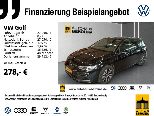 Golf VIII 2.0 TDI Move DSG *ACC*NAV*R-CAM*SHZ*
