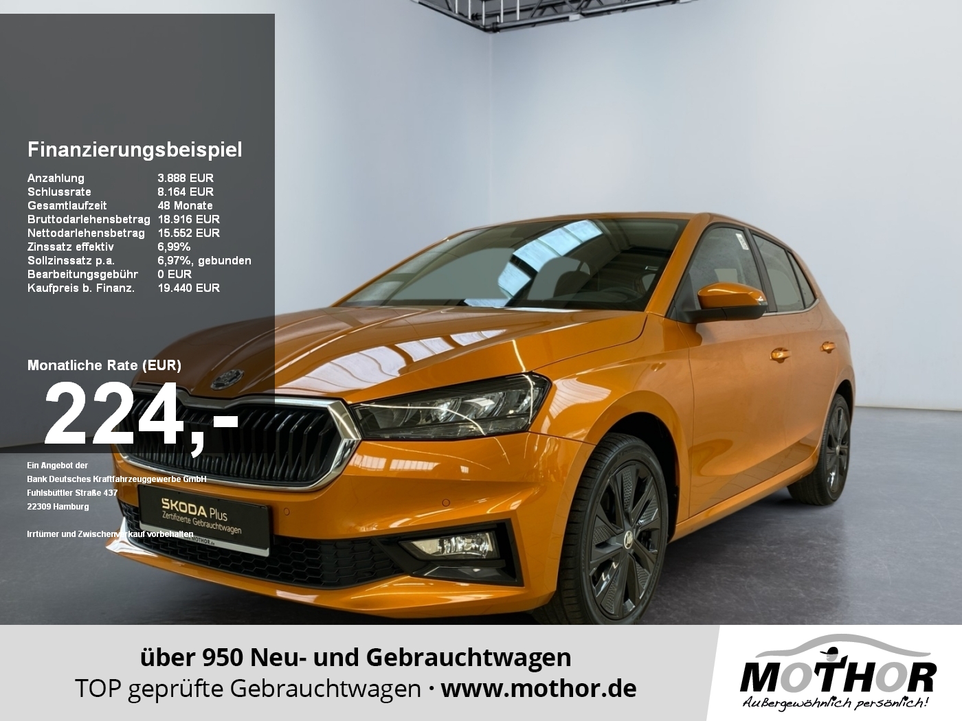 Fabia Style 1.0 TSI Frontscheibe heizbar