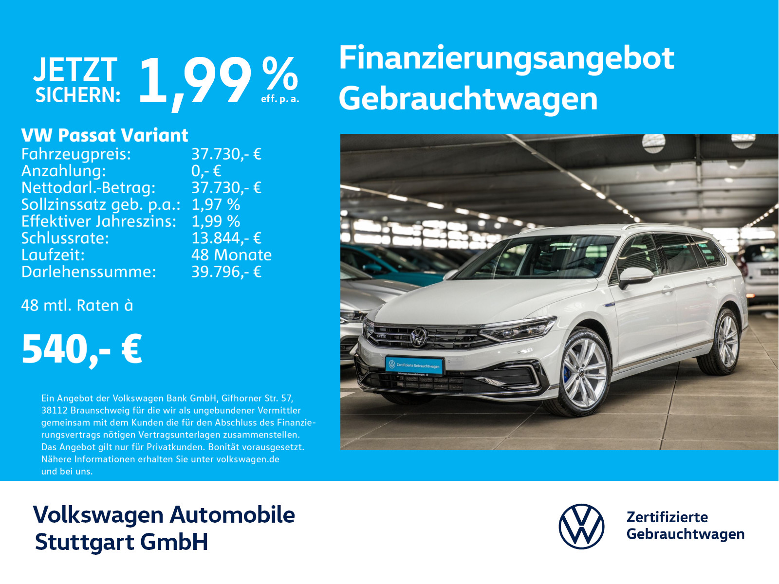 Volkswagen Passat Variant 1.4 TSI GTE Hybrid