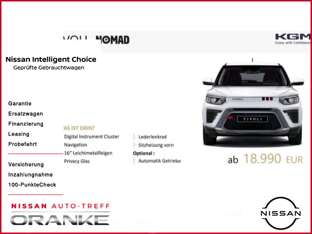 Tivoli Nomad Automatic*Klima*Navi*MJ25