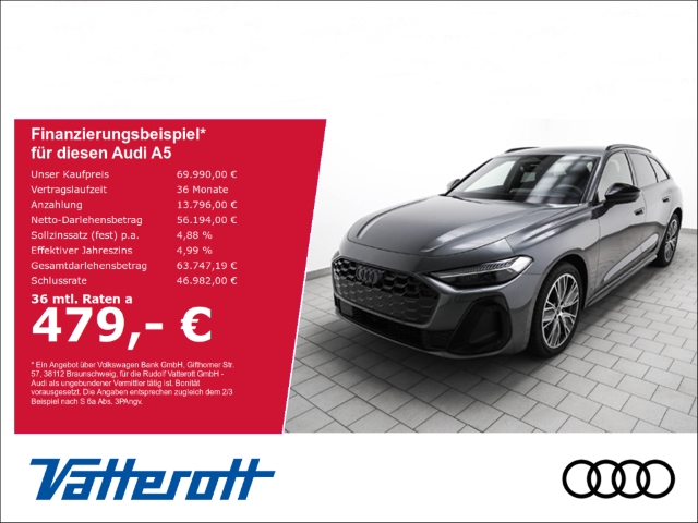 A5 Avant TDI quattro S line Matrix B&O ACC HUD