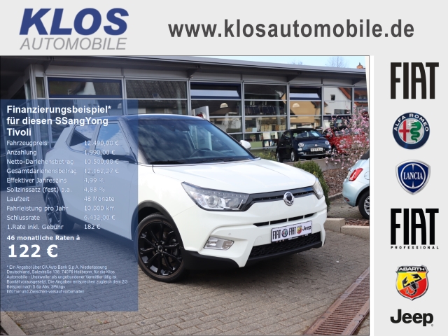 Tivoli BLACK+WHITE 4x2 1.6 e-XDi AHK NAVI KAMERA PDC KLIMA