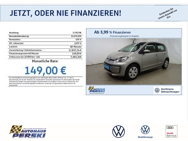 Volkswagen up 1.0 e-up
